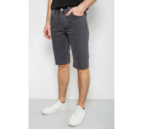 Шорты мужские джинсовые, цвет темно-серый, 238R2024.