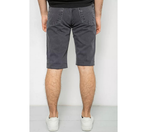 Шорты мужские джинсовые, цвет темно-серый, 238R2024.