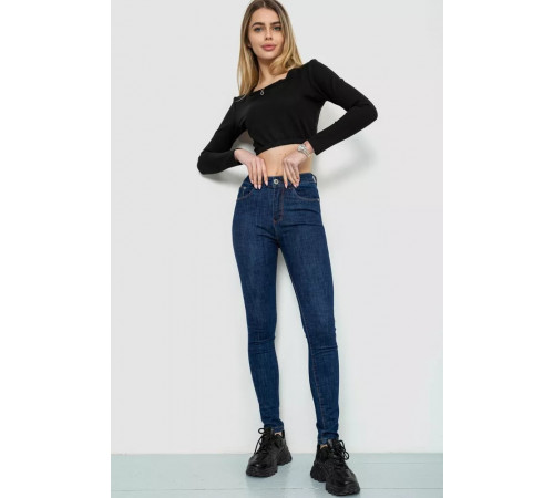 Джинси жіночі, колір синій, 244R178-2
