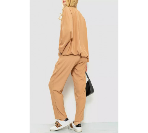 Костюм жіночий, колір бежевий, 131R660