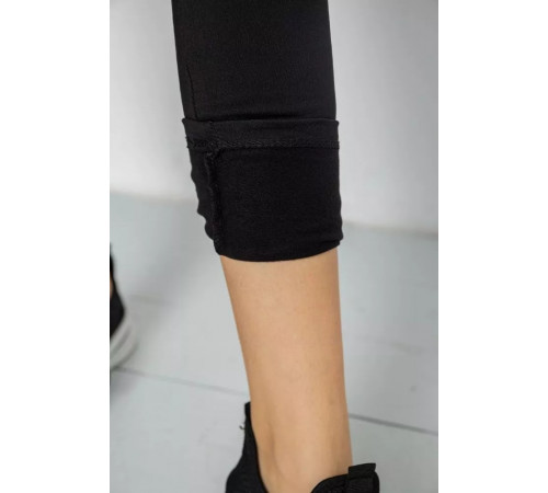 Лосини утеплені, колір чорний, 243R051-1