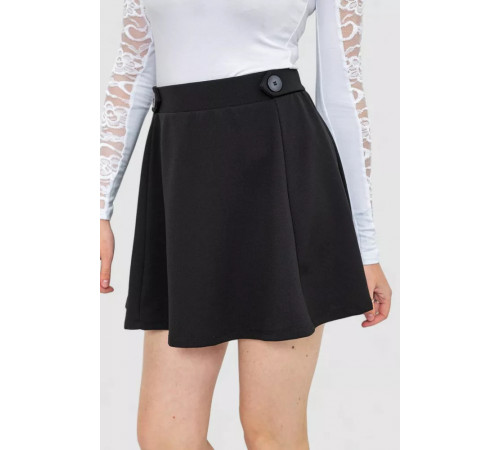 Спідниця, колір чорний, 244R268