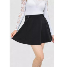 Спідниця, колір чорний, 244R268