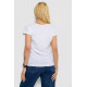 Футболка жіноча з принтом, колір білий, 244R2208-1