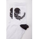 Білі жіночі шкарпетки, з малюнком, 167R520