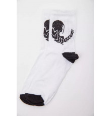 Белые женские носки, с рисунком, 167R520