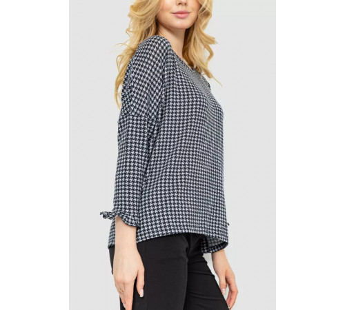 Жіноча кофта, колір сіро-чорний, 244R047