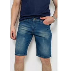 Шорти чоловічі джинсові, колір синій, 244RB004