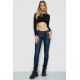 Джинси жіночі з потертостями, колір синій, 244R5963