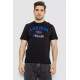 Мужская футболка с принтом, цвет черный, 241R1909