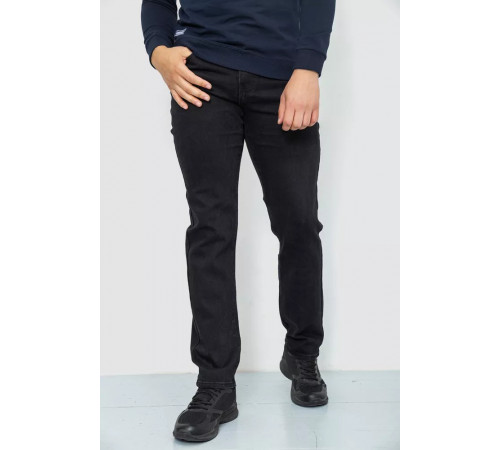 Джинси чоловічі, колір чорний, 240R6902