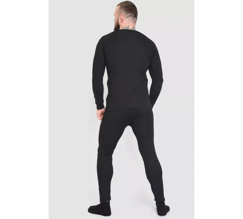Термобелье мужское утепленное, цвет черный, 131R153108