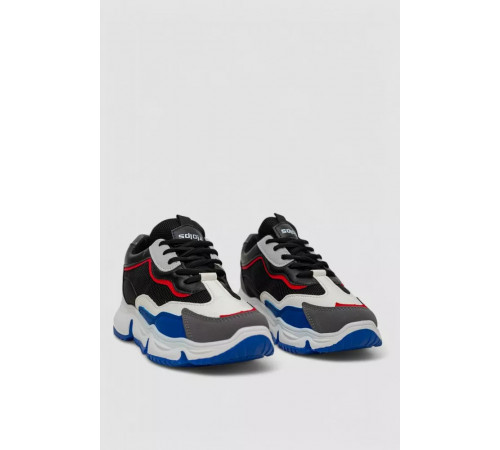 Кроссовки женские демисезонные, цвет черный, 244R22-19