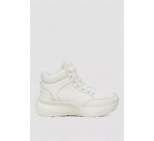 Кросівки жіночі зимові на хутрі, колір білий, 248RXM18