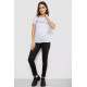 Футболка жіноча з принтом, колір білий, 244R508