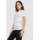 Футболка жіноча з принтом, колір білий, 244R508