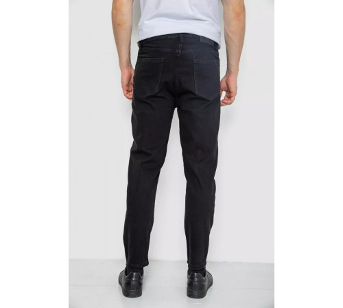 Джинсы мужские стрейч, цвет черный, 244R8562.