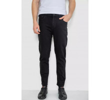Джинси чоловічі стрейч, колір чорний, 244R8562