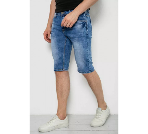 Шорти чоловічі джинсові, колір синій, 244RLS22-0209X