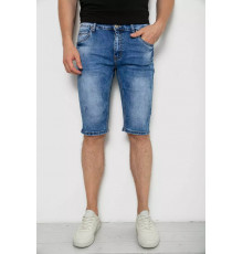 Шорты мужские джинсовые, цвет синий, 244RLS22-0209X