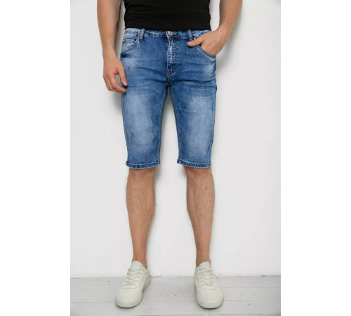 Шорти чоловічі джинсові, колір синій, 244RLS22-0209X