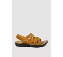 Сандалии детские для мальчика, цвет светло-коричневый, 243RL9109.