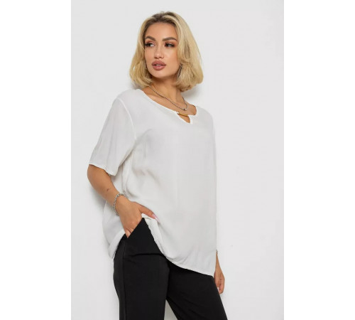 Блуза, цвет молочный, 244RM208