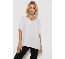 Блуза, цвет молочный, 244RM208