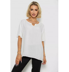 Блуза, цвет молочный, 244RM208