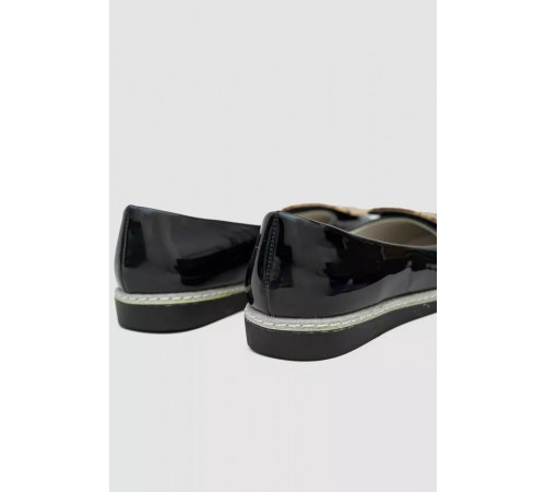 Туфлі дитячі лакові, колір чорний, 243RG067-9