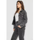 Куртка жіноча джинсова, колір сірий, 255RA225