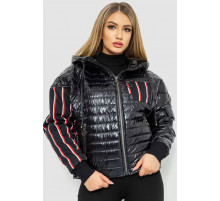 Куртка жіноча демісезонна, колір чорний, 102R5222