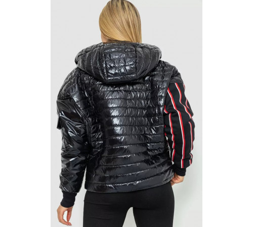 Куртка жіноча демісезонна, колір чорний, 102R5222
