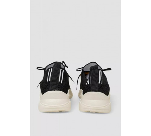 Кроссовки женские текстильные, цвет черный, 244R281K