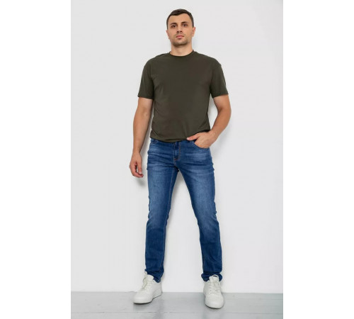Джинси чоловічі 244RA4-026, колір синій, 244RA2-026