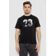 Мужская футболка с принтом, цвет черный, 241R1906