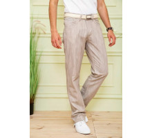 Мужские летние брюки, бежевого цвета, 167R7049.