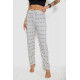 Брюки женские домашние, цвет молочно-серый, 238R58220-1
