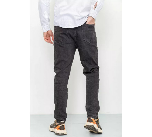 Джинси чоловічі демісезонні, колір темно-сірий, 190R500