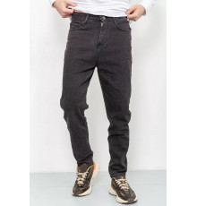 Джинси чоловічі демісезонні, колір темно-сірий, 190R500