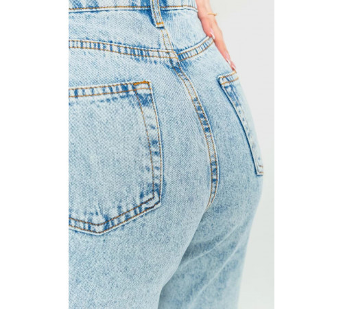 Джинси жіночі MOM, колір блакитний, 164R5570