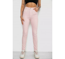 Джинси жіночі, колір пудровий, 182R1329