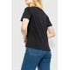 Женская футболка с принтом, цвет черный, 221R3006