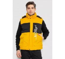 Жилетка чоловіча демісезонна, колір жовтий, 244R99006