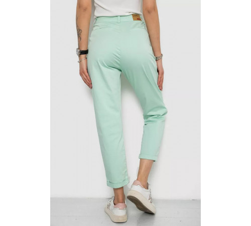 Брюки женские, цвет мятный, 250R161920.