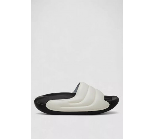 Шлепанцы, цвет черно-белый, 248RNT02