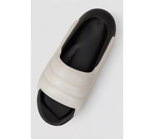 Шлепанцы, цвет черно-белый, 248RNT02