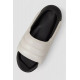 Шлепанцы, цвет черно-белый, 248RNT02