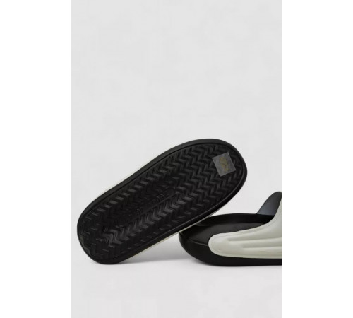 Шлепанцы, цвет черно-белый, 248RNT02