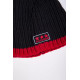 Чоловіча шапка, чорно-червоного кольору, 167R7785